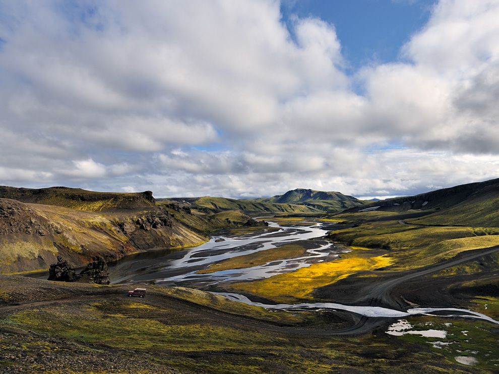 Riverbed, Iceland