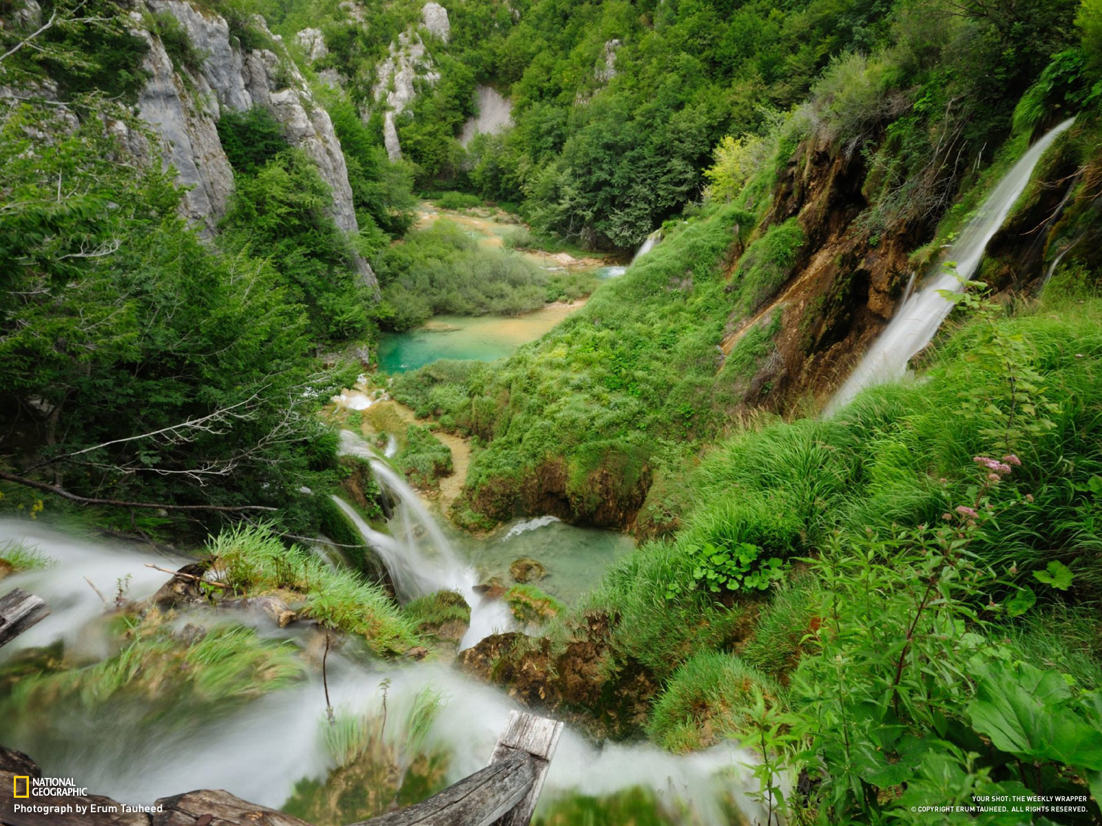Waterfalls, Plitvice National Park of Croatia